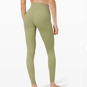 Lululemon Wunder Under High-Rise Tight 28" *Full-On Luxtreme Vista Green Size 2
